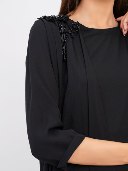 2 Piece Georgette Suit-Embellished(Pret)