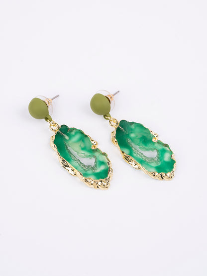 Abstract Leaf Earrings