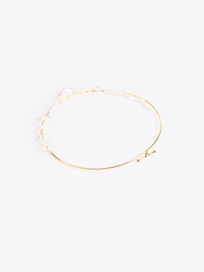 Pearl Bangle Necklace