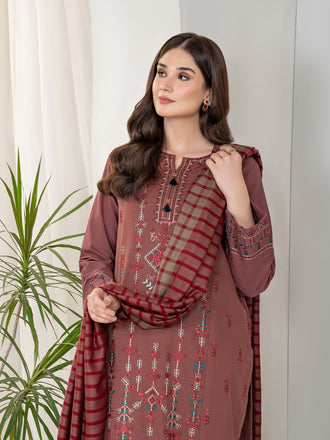 3-piece-khaddar-suit-embroidered(unstitched)