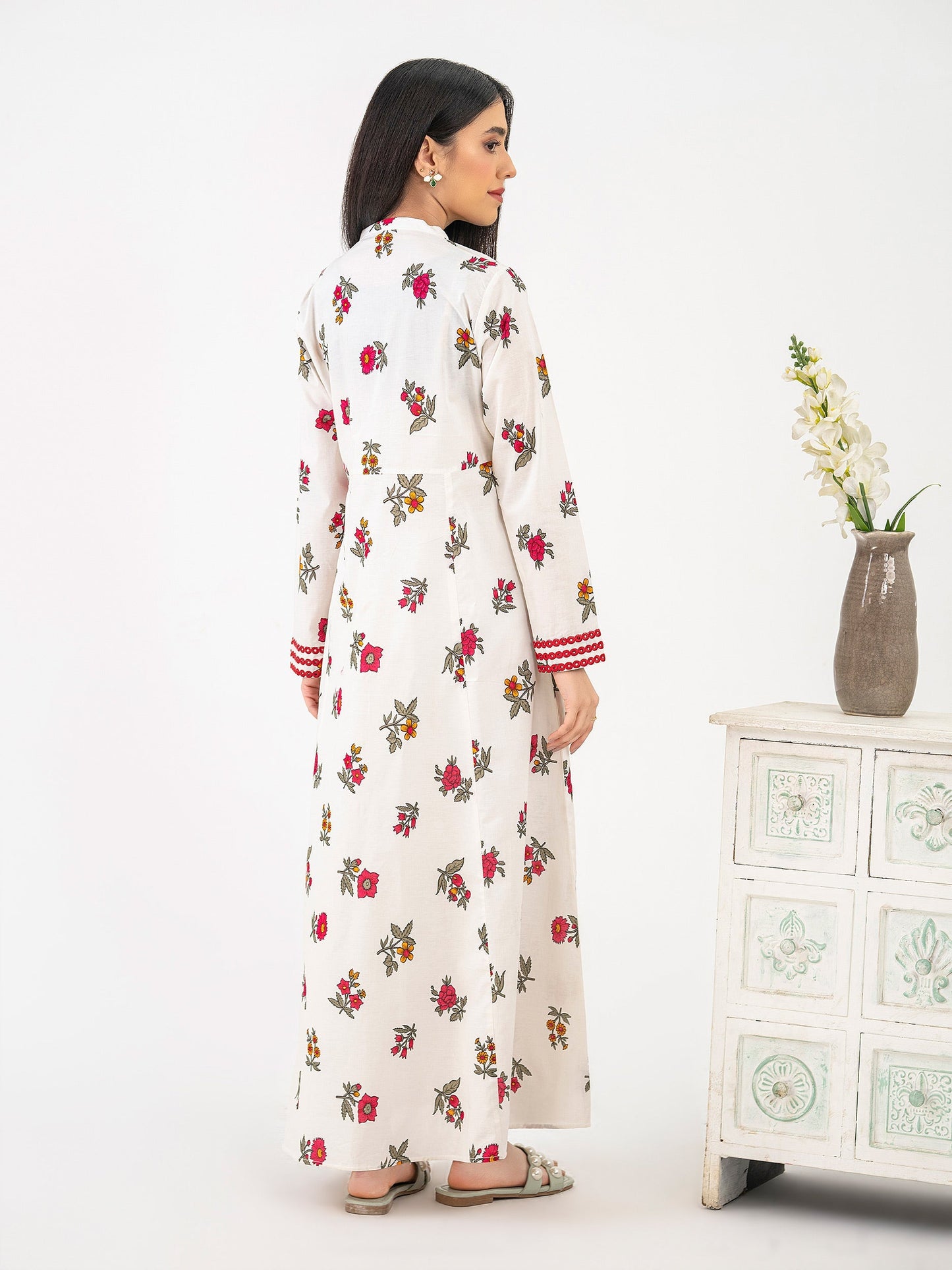 Cambric Shirt-Printed(Pret)