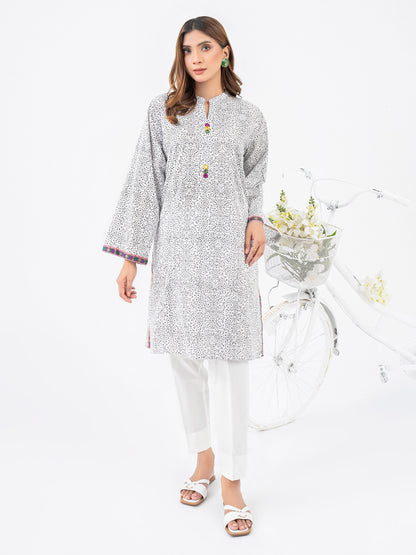 Lawn Shirt-Printed (Pret)