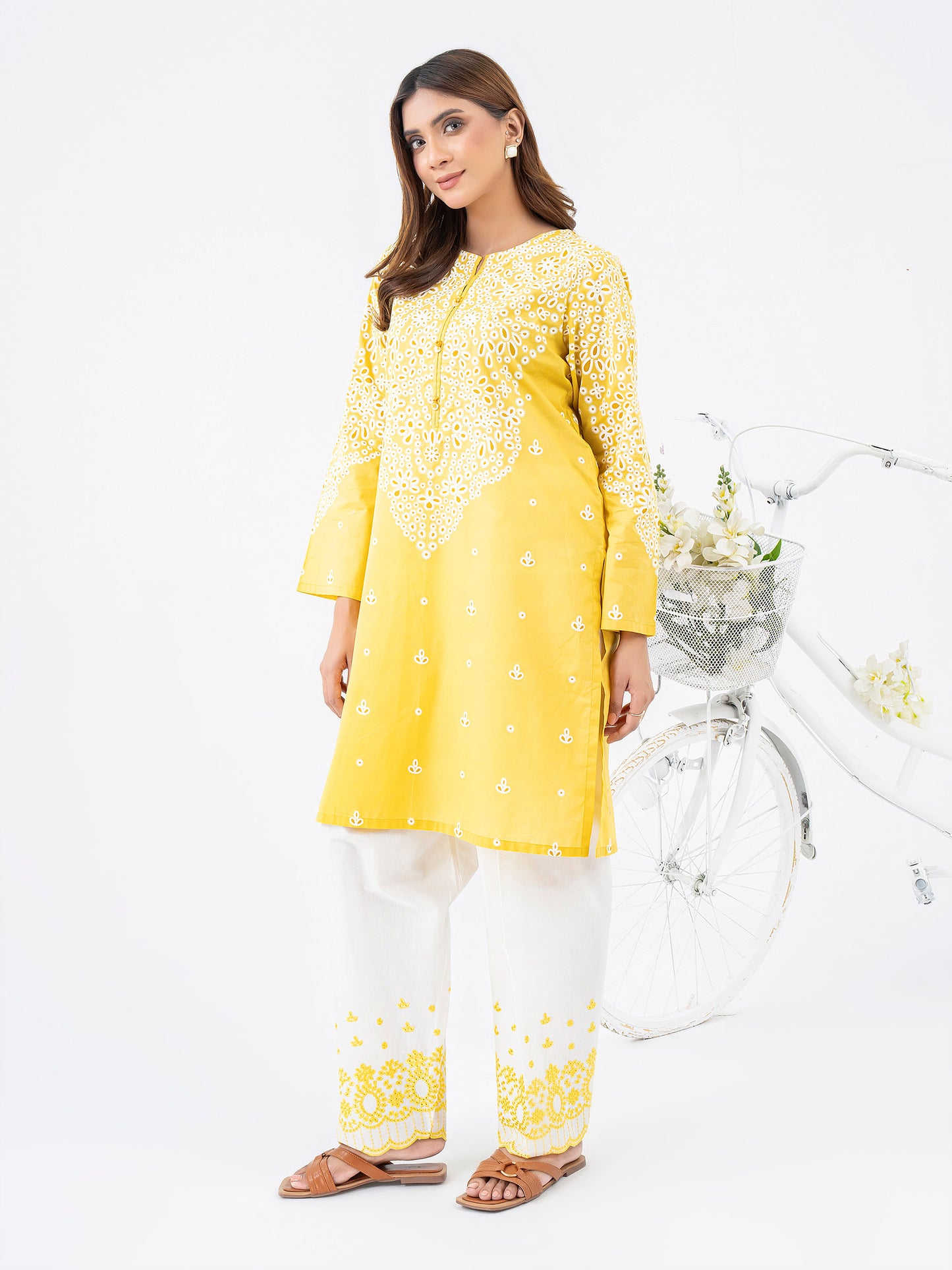 2 Piece Lawn Suit-Embroidered (Pret)