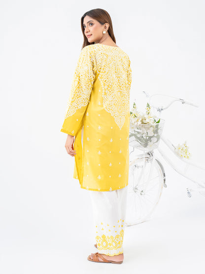 2 Piece Lawn Suit-Embroidered (Pret)