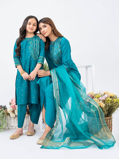 2 Piece lawn Suit- Embroidered