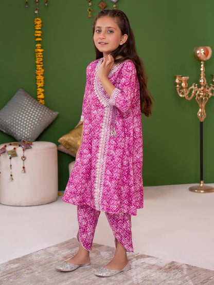 2 Piece Lawn Suit-Embroidered