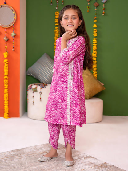 2 Piece Lawn Suit-Embroidered