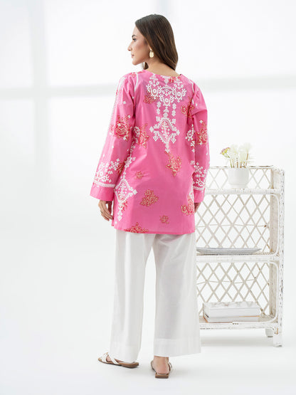 Lawn Kurti-Paste Print (Pret)