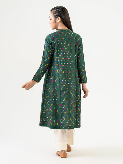 Khaddar Shirt-Embroidered (Pret)