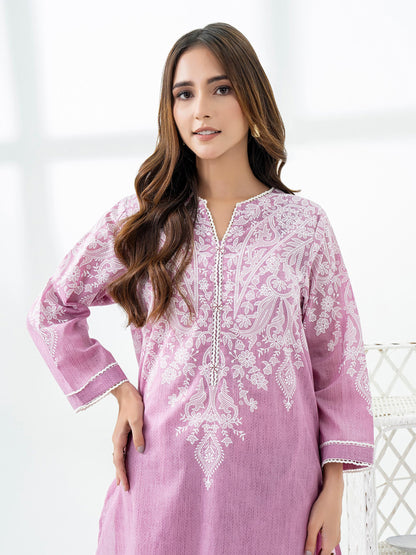 Lawn Shirt-Paste Print (Pret)