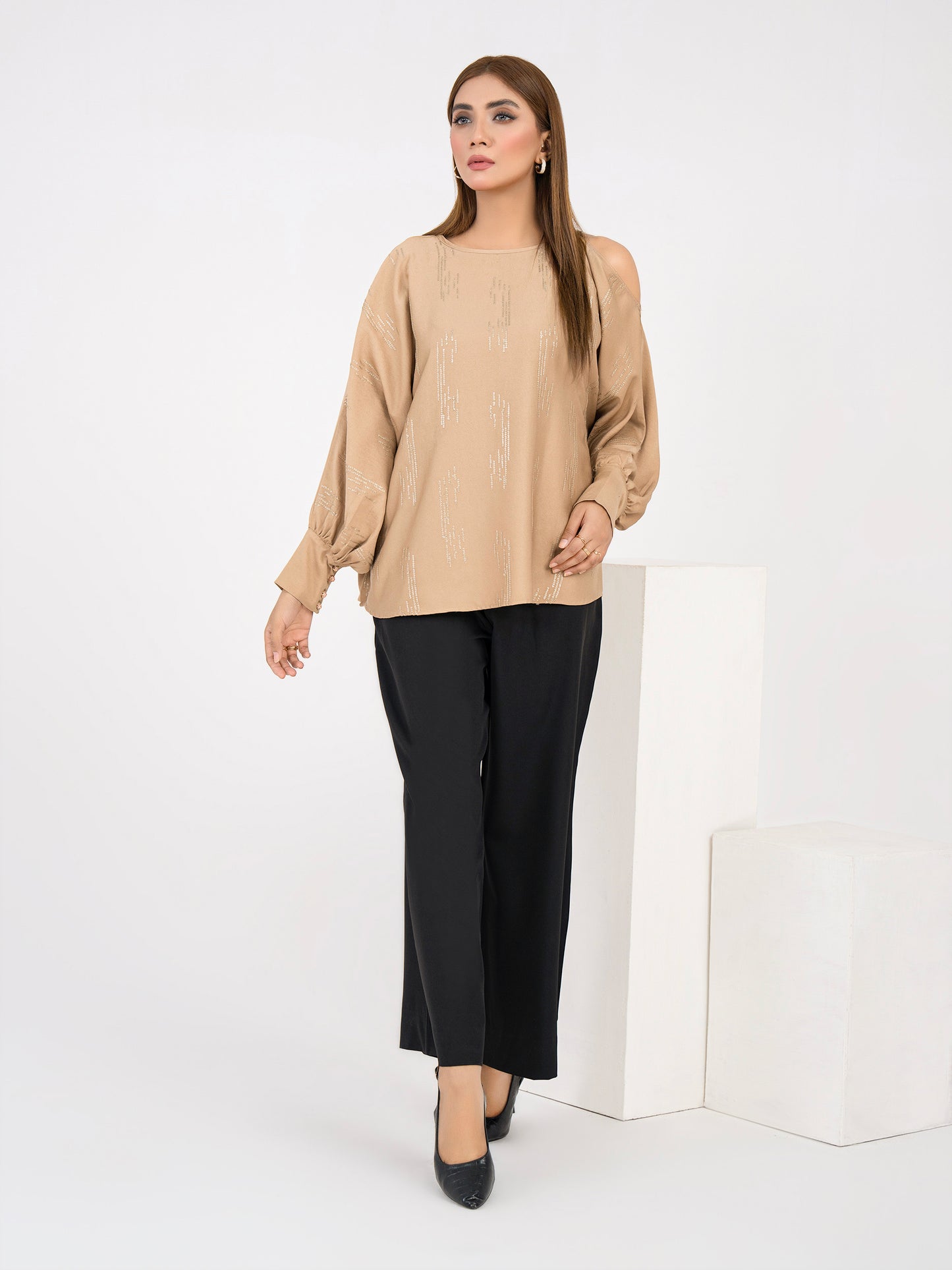 Viscose Top-Embroidered(Pret)