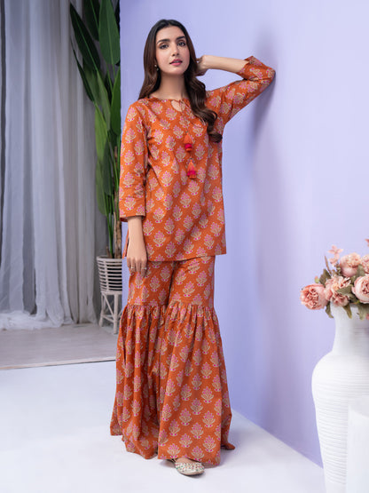 Lawn Shirt-Trouser Printed (Pret)