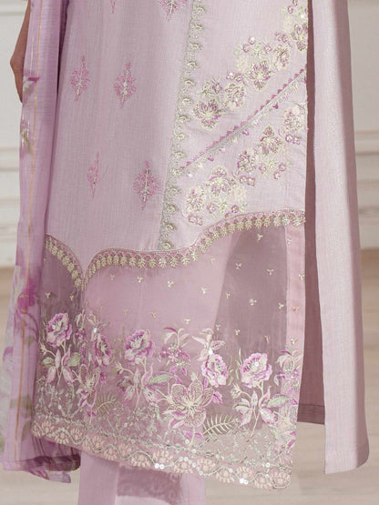 3 Piece Missouri Suit-Embroidered (Unstitched)