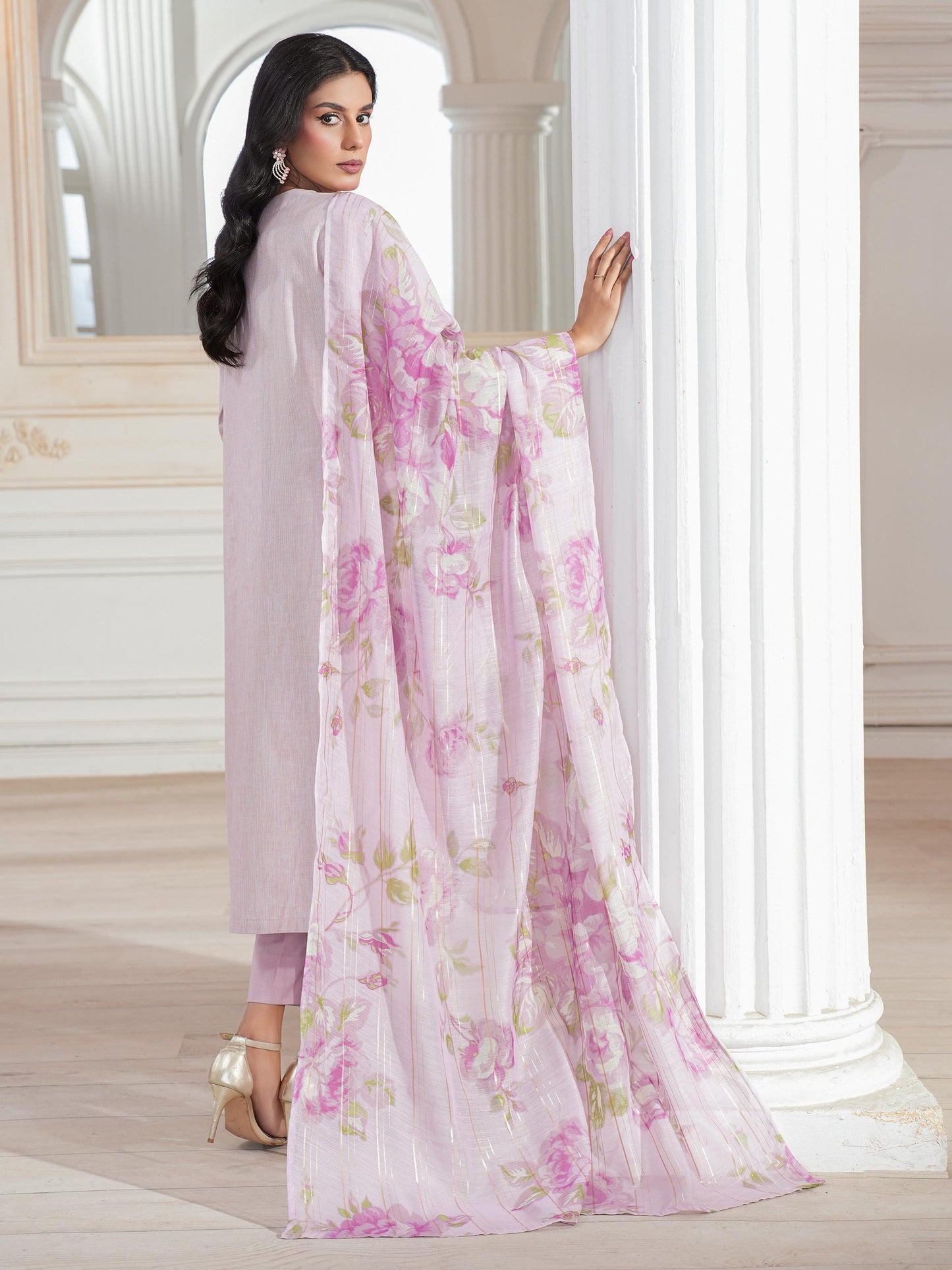 3 Piece Missouri Suit-Embroidered (Unstitched)