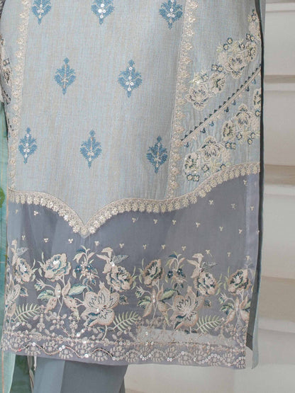 3 Piece Missouri Suit-Embroidered (Unstitched)