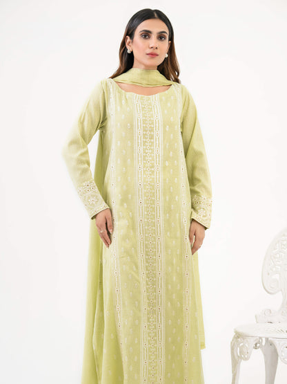 2 Piece Krandi Suit-Embroidered (Pret)
