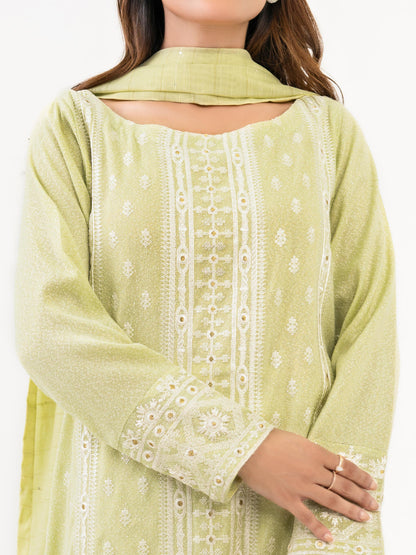 2 Piece Krandi Suit-Embroidered (Pret)