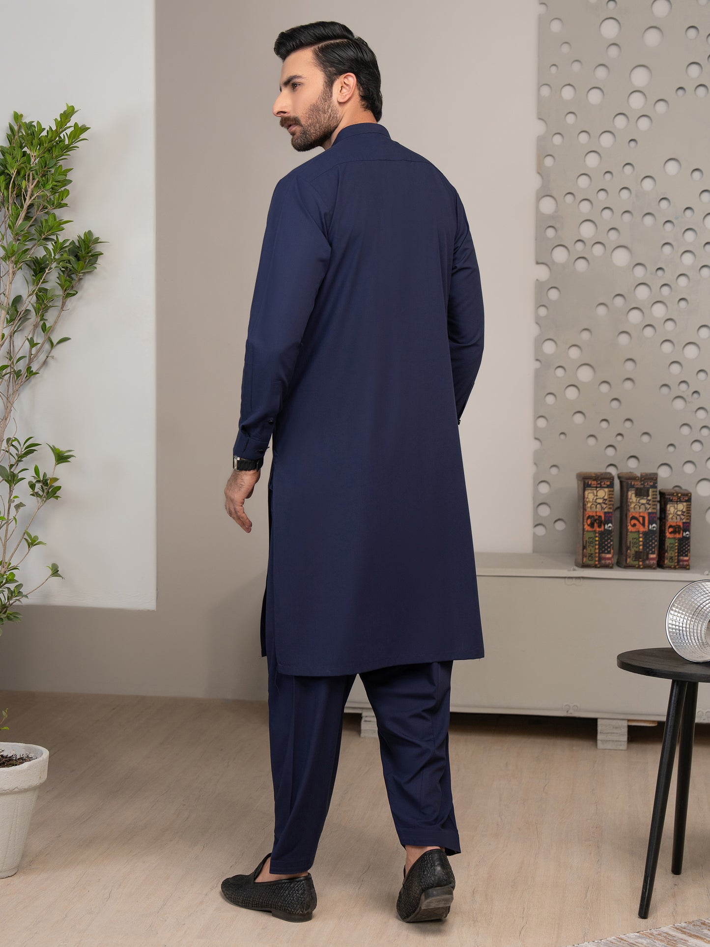 Cotton Suit-Embroidered: Draft