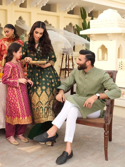 Jacquard Kurta