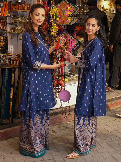 2 Piece Lawn Suit-Embroidered