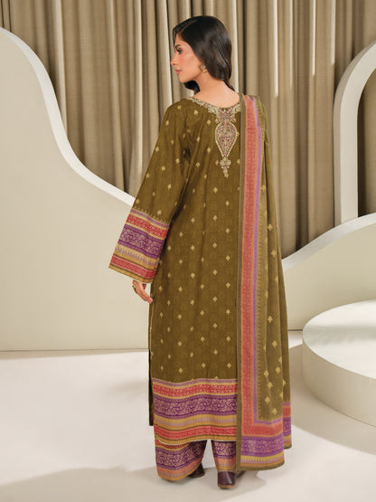 3 Piece Lawn Suit-Embroidered (Unstitched)