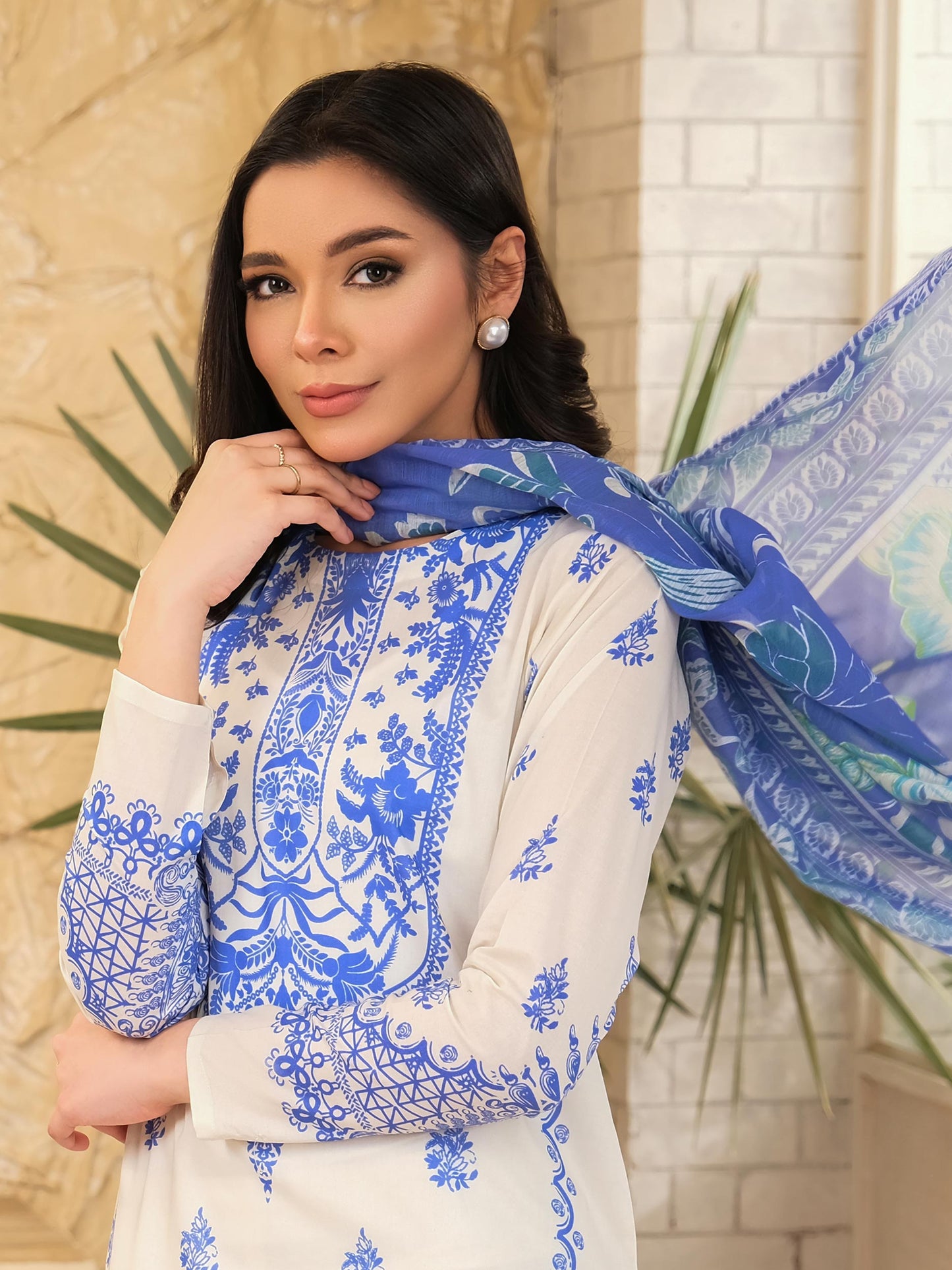 2 Piece Lawn Suit-Printed (Pret)