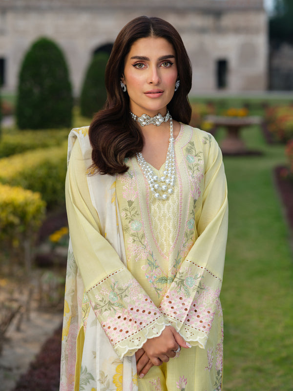 Panache Apparel Pret Embroidered Lawn 3 Piece Suit Jazmine