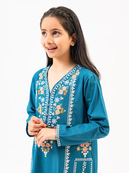 2 Piece Lawn Suit-Embroidered