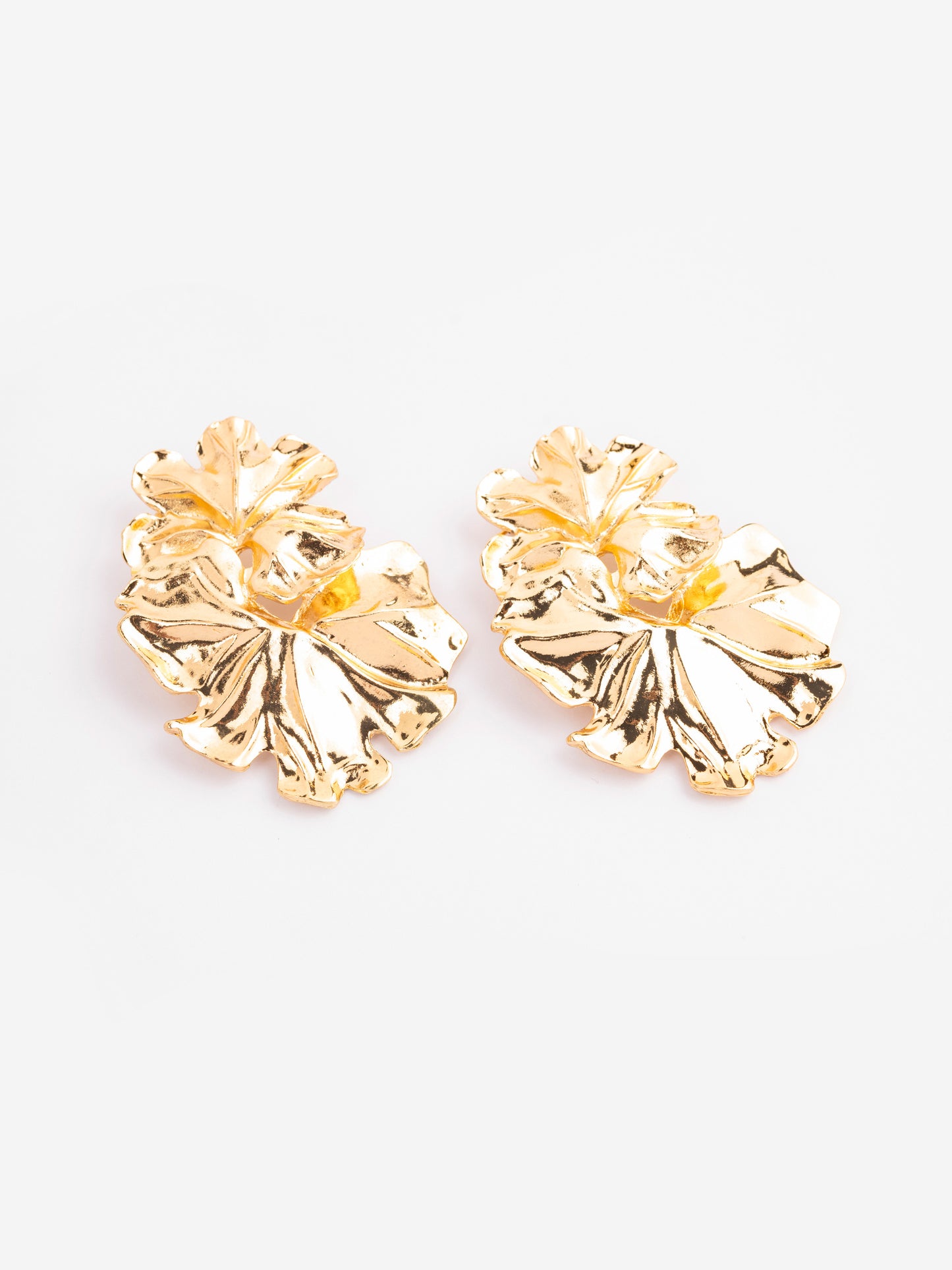 Abstract Floral Earings