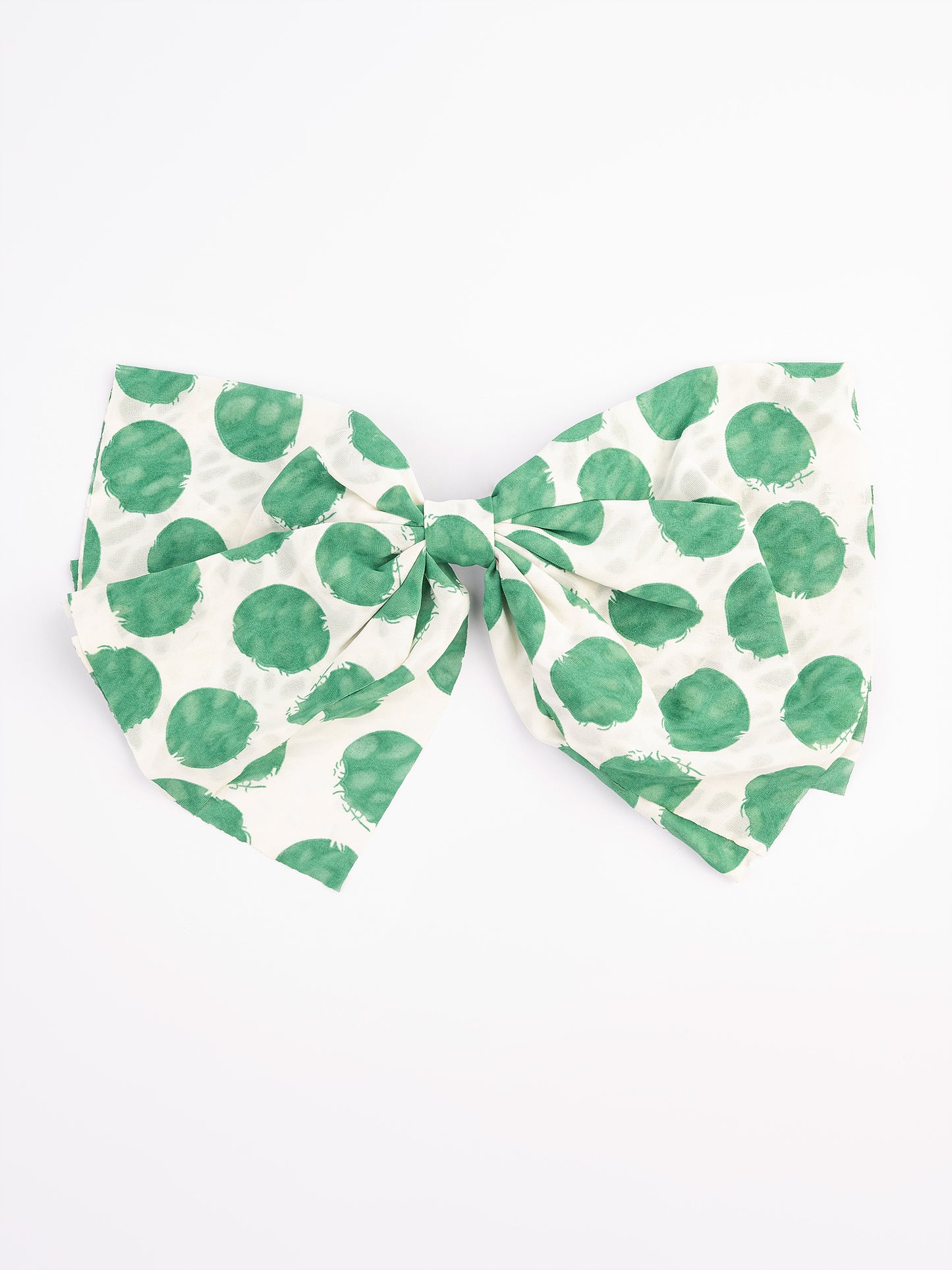 Printed Bow Hair Clip