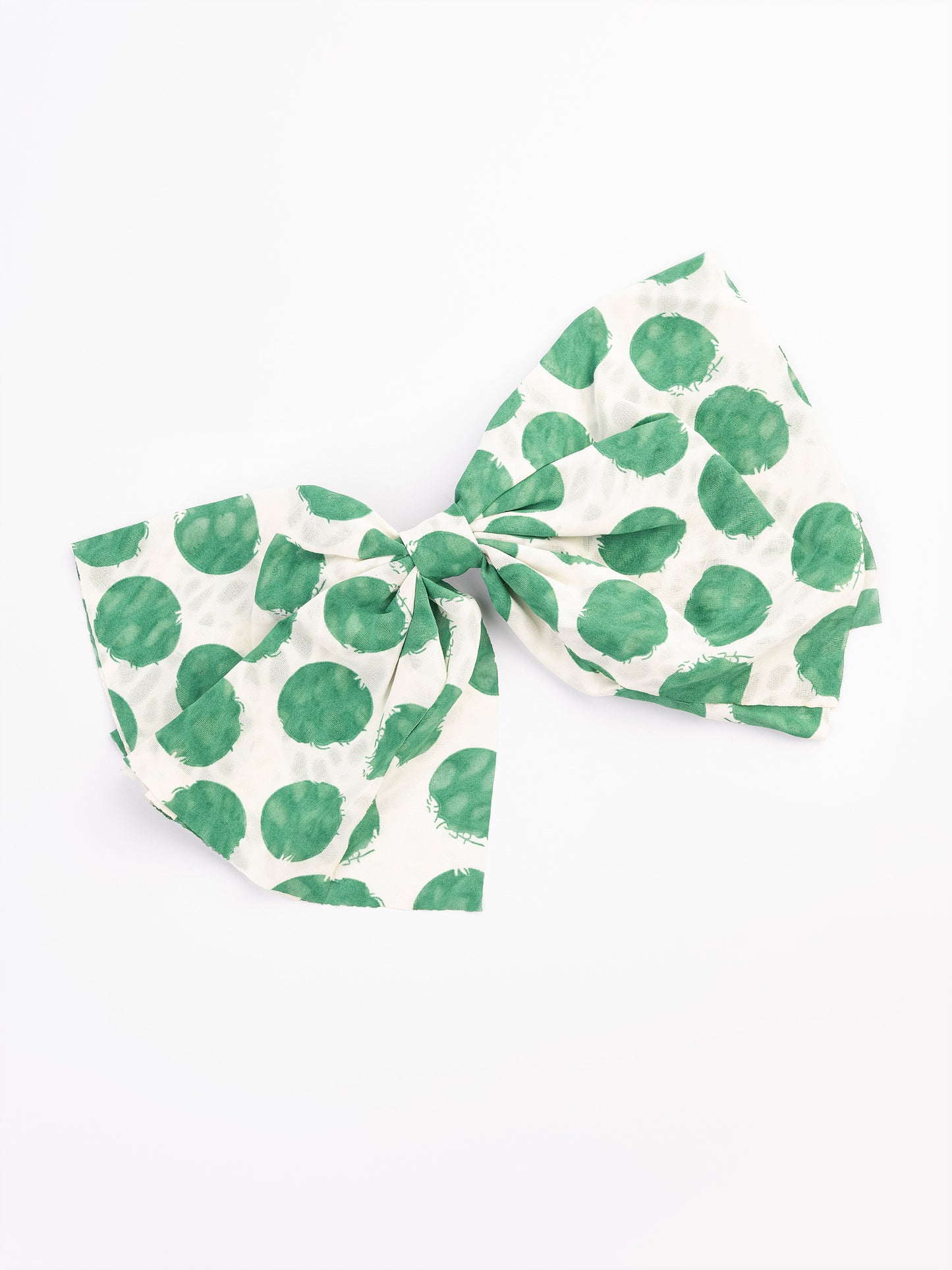 Printed Bow Hair Clip