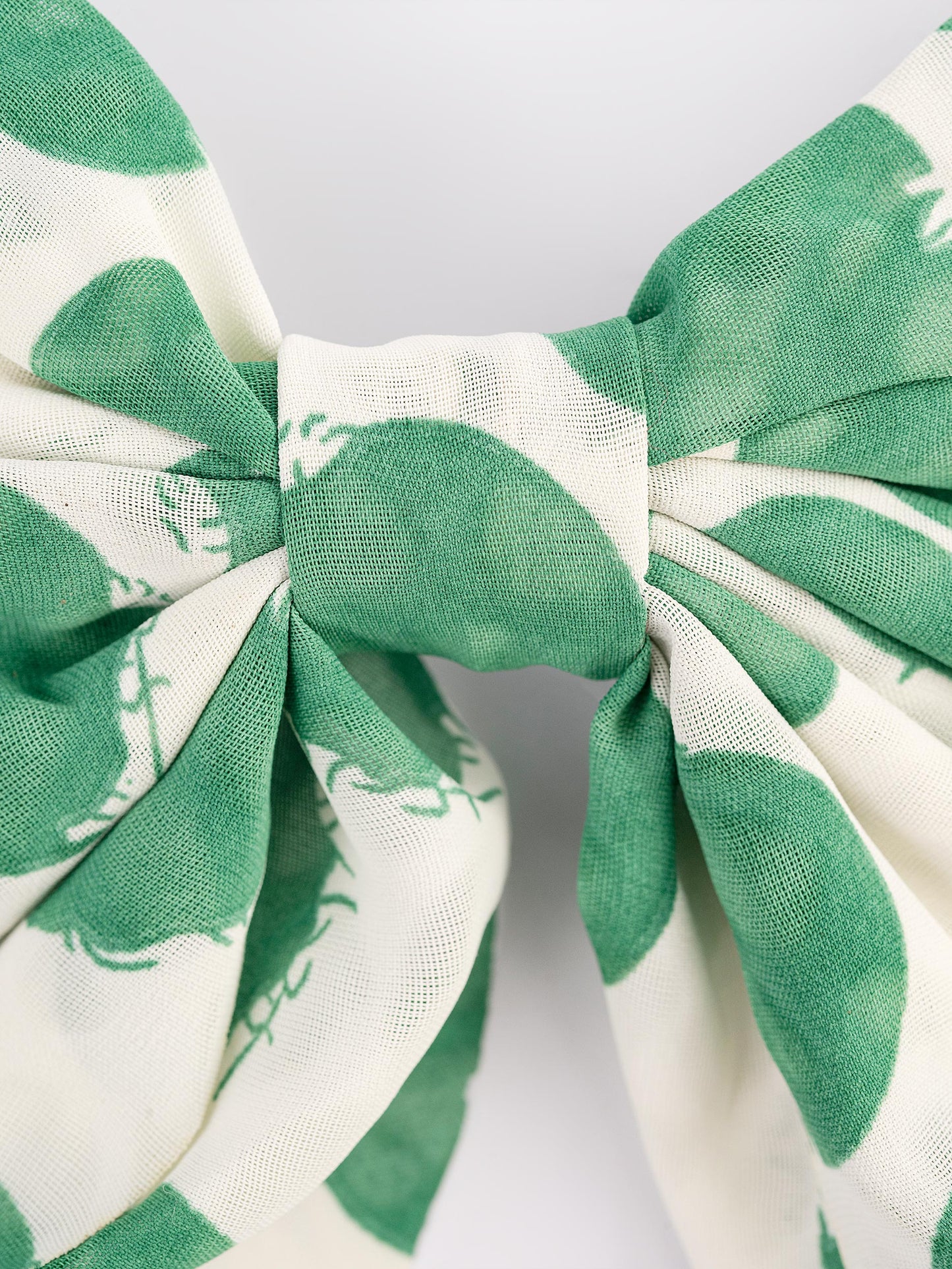 Printed Bow Hair Clip