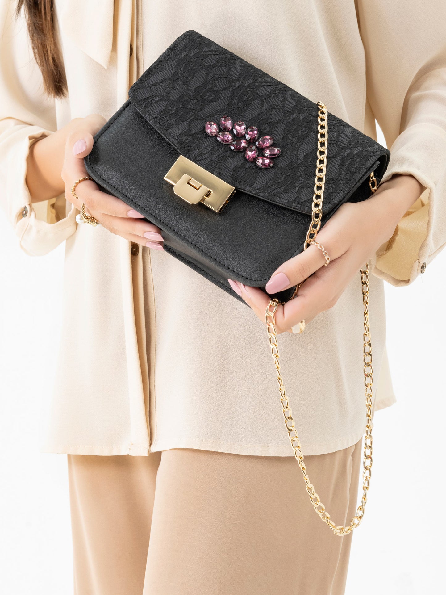 Embellished Handbag