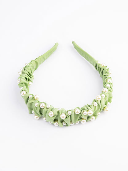Pearl Embellished Hair Band