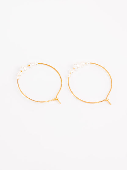 Pearl Hoops