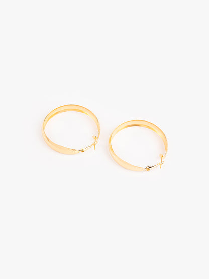 Gold Hoops Set