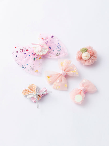 Embellished Snap Clip Set