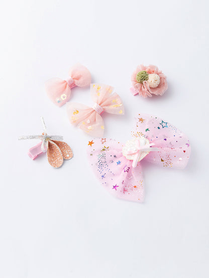 Embellished Snap Clip Set