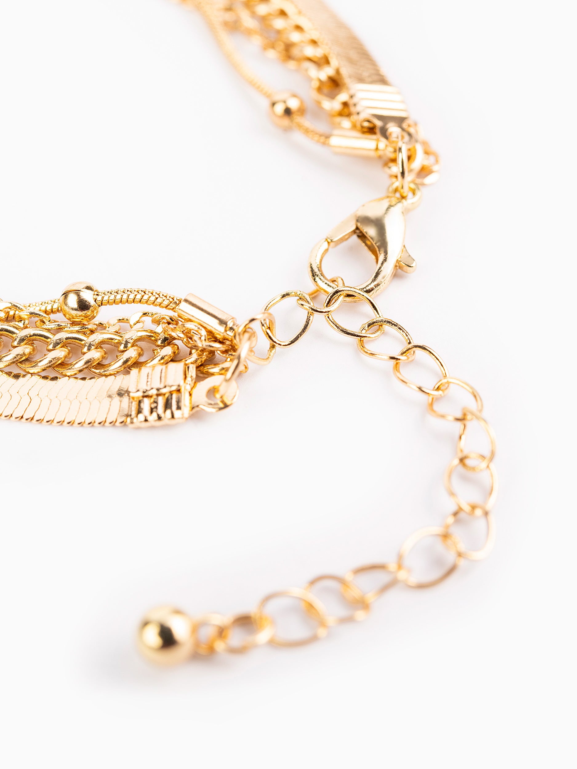 Multi Layered Chain Bracelet – Limelightpk