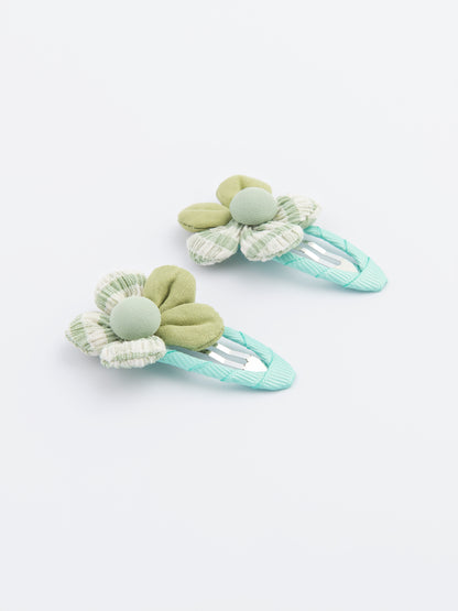 Floral Snap Clip