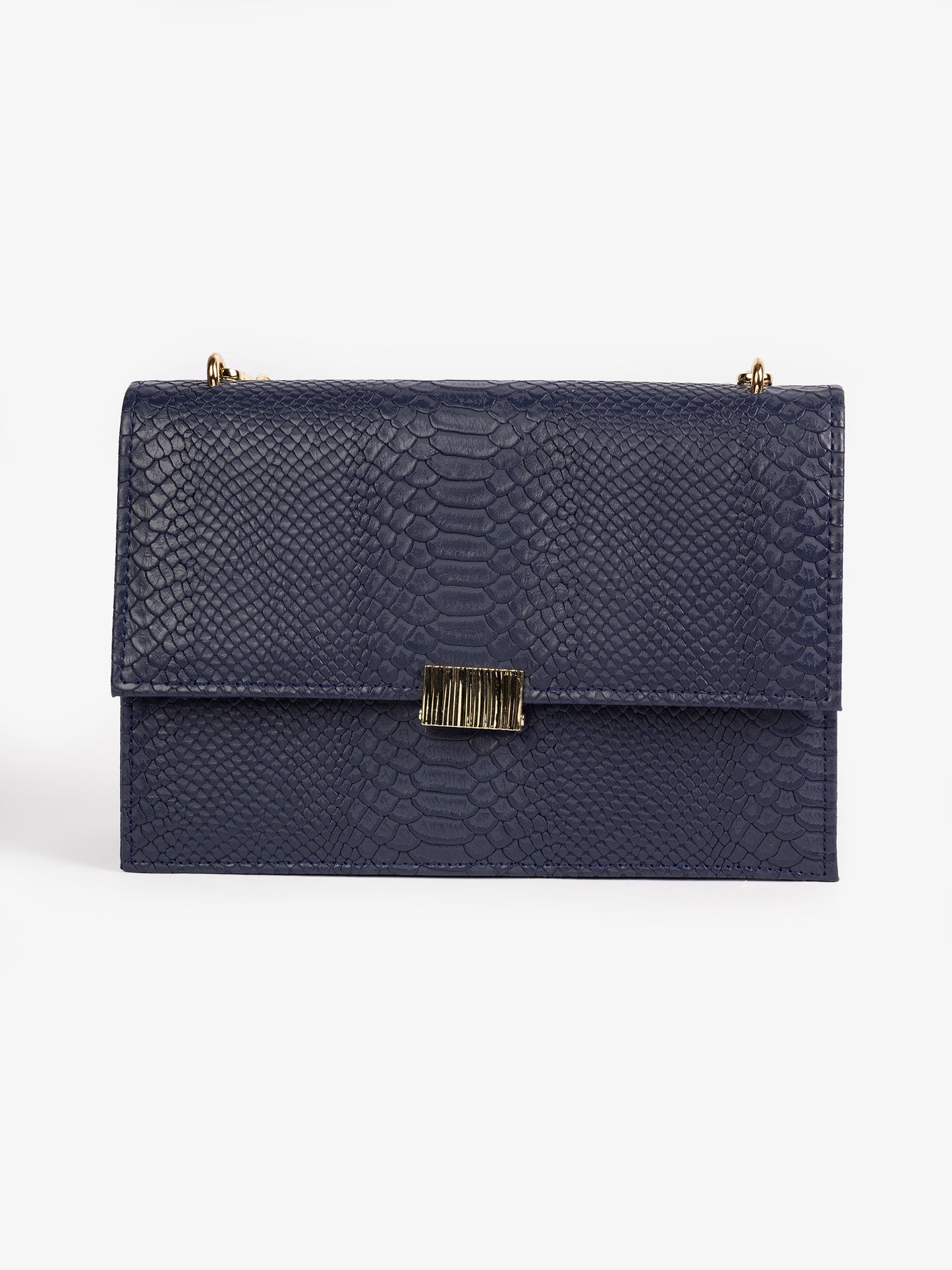 Snake Textured Handbag
