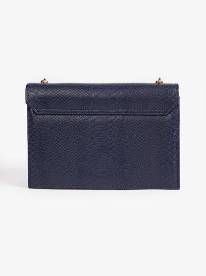 Snake Textured Handbag