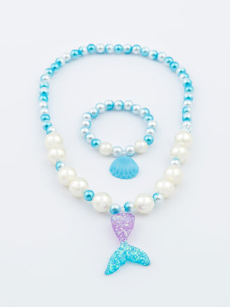mermaid-beaded-necklace-and-bracelet-set