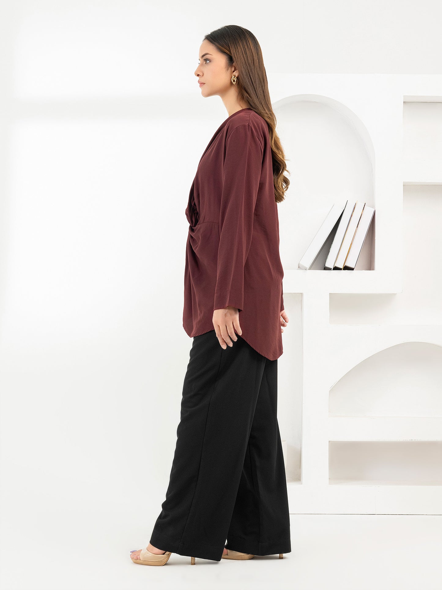 Raw Silk Top