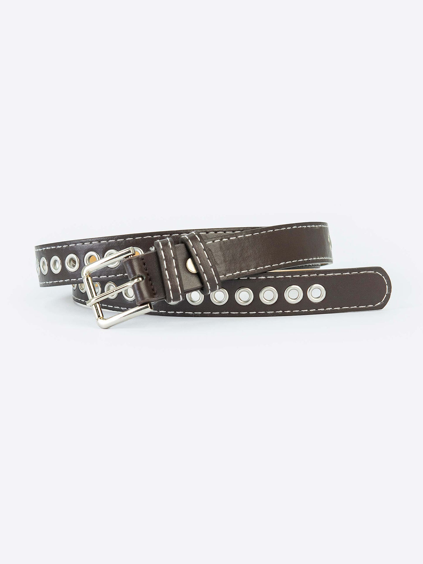 Narrow Leather Belt