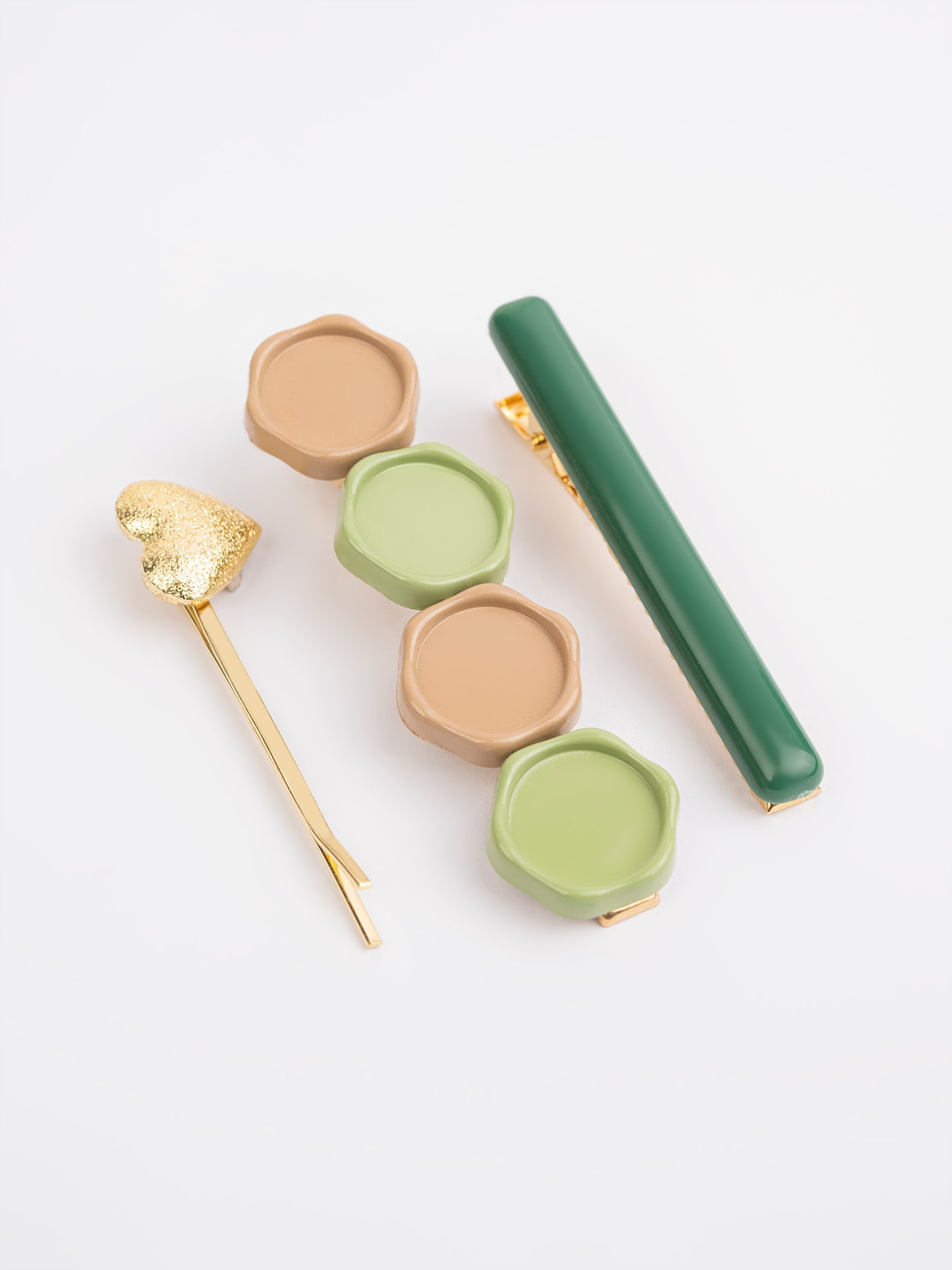 Geometric Hair Clips