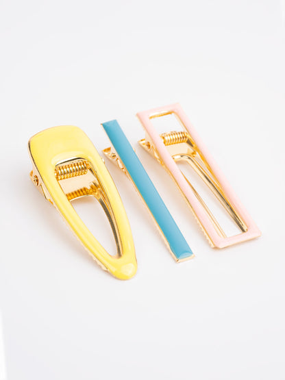 Geometric Hair Clips