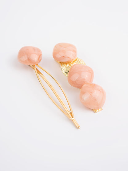 Stone Hair pins