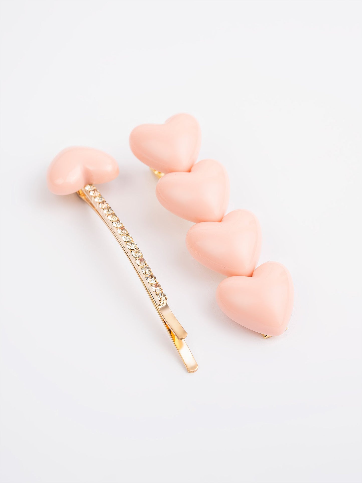 Heart Hair Clips