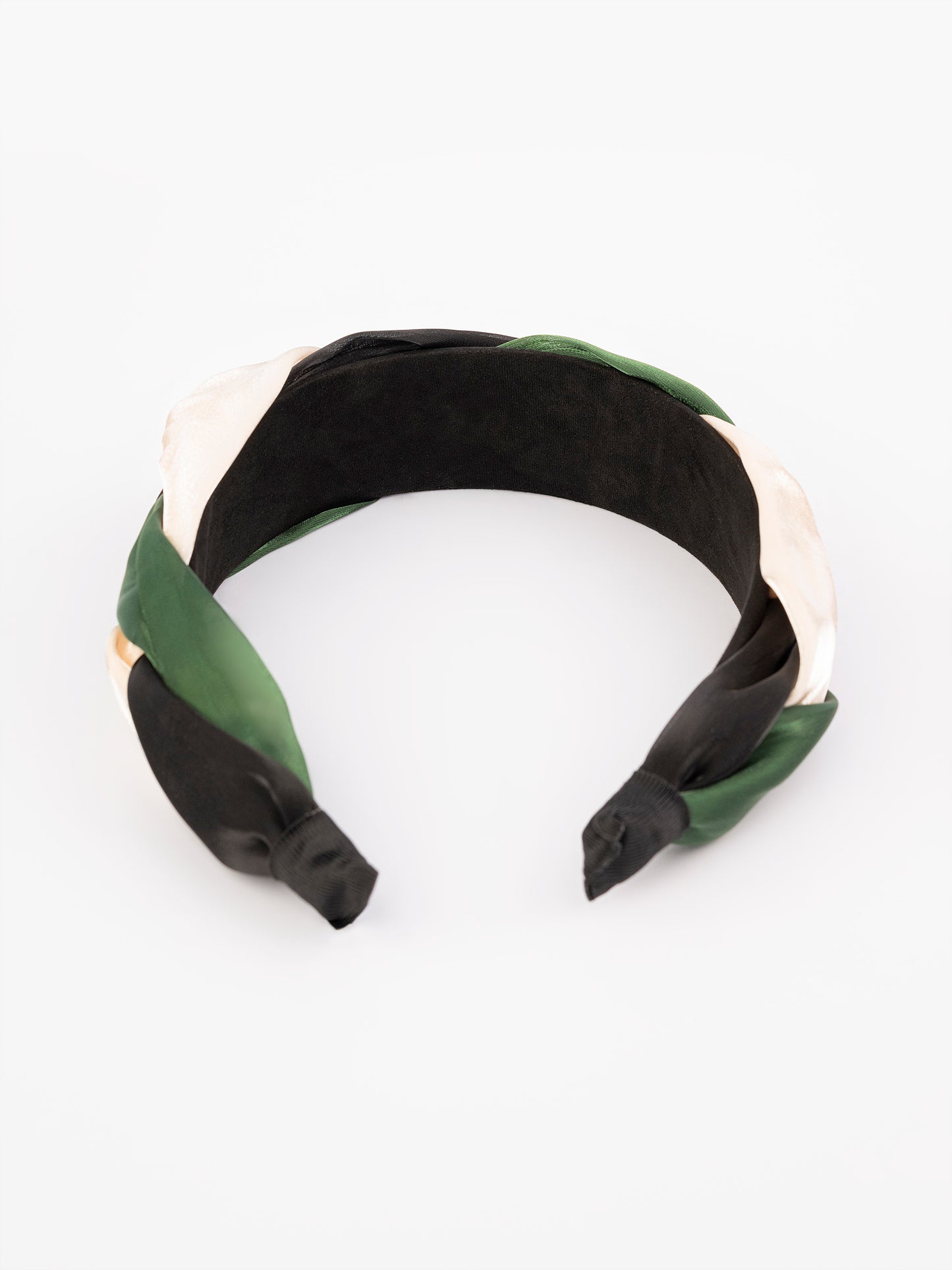 Tri Tone Braided Hair Band